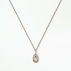 Wwake Pearl Droplet Necklace 18”